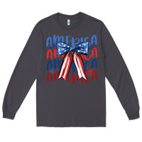 Smoke america ribbon Long Sleeve Tee - JahusDesignShop