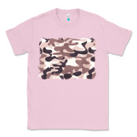 Bubblegum Pink milky camouflage Classic Tee - BarkalooDesign