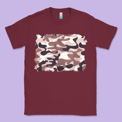 Milky Camouflage Classic Tee Designed By Barkaloodesign