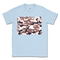 Dusty Blue milky camouflage Classic Tee - BarkalooDesign