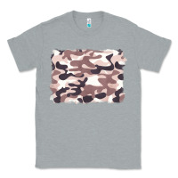 Heather Grey milky camouflage Classic Tee - BarkalooDesign