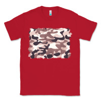 Red milky camouflage Classic Tee - BarkalooDesign