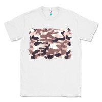 White milky camouflage Classic Tee - BarkalooDesign