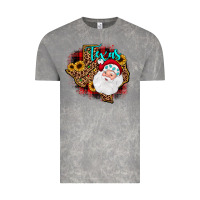 Cloud Rock santa texas map Vintage Tee - JahusDesignShop