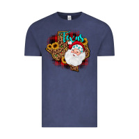 Vintage Denim santa texas map Vintage Tee - JahusDesignShop