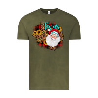 Vintage Olive santa texas map Vintage Tee - JahusDesignShop