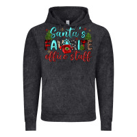 Vintage Black santa s favorite office staff Vintage Hoodie - JahusDesignShop