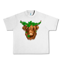 Lunar Rock St. Patrick’s Day Long Hair Shaggy Cow Urban Heavy Tee - Jasminsmagicworld