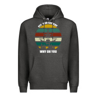 Charcoal Heather Eff You See Kay Why Oh You Premium Hoodie - Bettercallsaul