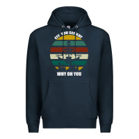 Navy Eff You See Kay Why Oh You Premium Hoodie - Bettercallsaul