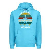 Ocean Blue Eff You See Kay Why Oh You Premium Hoodie - Bettercallsaul