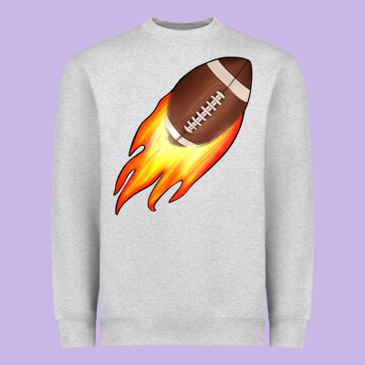 American Football Heavyweight Sweatshirt Designed By Jahusdesignshop