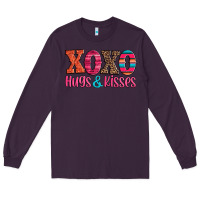Plum xoxo hugs and kisses Long Sleeve Tee - Jasminsmagicworld