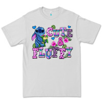 Dove Grey cute and fluffy stitch Premium Tee - AdoDesignShop