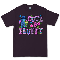 Plum cute and fluffy stitch Premium Tee - AdoDesignShop