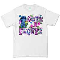White cute and fluffy stitch Premium Tee - AdoDesignShop