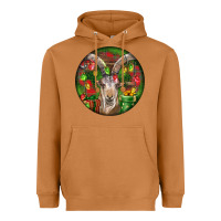 Meerkat Spanish Goat Christmas Ornament Heavyweight Hoodie - LillyAllenDesigns