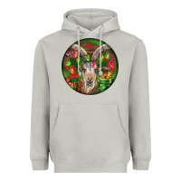 Moon Dust Spanish Goat Christmas Ornament Heavyweight Hoodie - LillyAllenDesigns