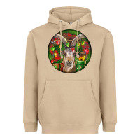 Mushroom Spanish Goat Christmas Ornament Heavyweight Hoodie - LillyAllenDesigns