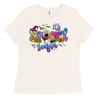 Bone It's spooky season Ladies Tee - RanaPortraitStore