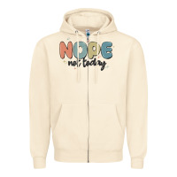 Sandshell nope not today Zipper Hoodie - MaliasSmallBusiness