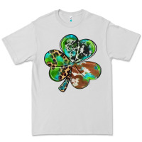 Dove Grey western shamrock Premium Tee - RanaPortraitStore