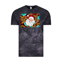 Cloud Black santa background Vintage Tee - JahusDesignShop