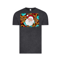 Vintage Black santa background Vintage Tee - JahusDesignShop