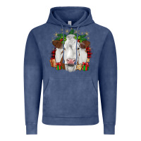 Vintage Denim christmas simmental Vintage Hoodie - JahusDesignShop