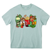 Arona tiger coffee cups Heavy Core Tee - Zillion Design Studio