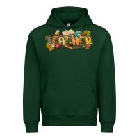 Forest Green fall teacher Urban Hoodie - CowGirlArtShop