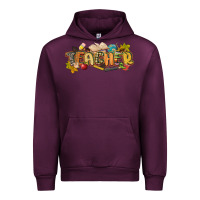Mauve Wine fall teacher Urban Hoodie - CowGirlArtShop