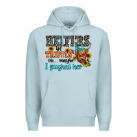 Blue Mist heifers be trippin ok maybe i pushed her Premium Hoodie - JahusDesignShop