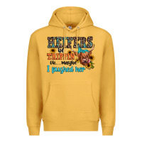 Mustard heifers be trippin ok maybe i pushed her Premium Hoodie - JahusDesignShop