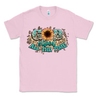 Bubblegum Pink god is good all the time Classic Tee - NancyCooperArtShop
