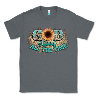 Charcoal Heather god is good all the time Classic Tee - NancyCooperArtShop
