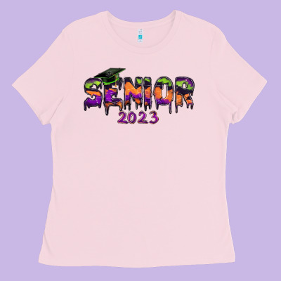 Ladies Tee Senior 2023 Halloween