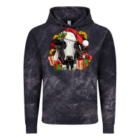 Cloud Black christmas holstein Vintage Hoodie - JahusDesignShop