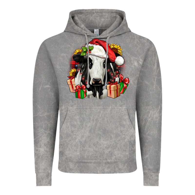 Christmas Holstein Vintage Hoodie by JahusDesignShop | Teevron