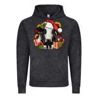 Vintage Arctic christmas holstein Vintage Hoodie - JahusDesignShop