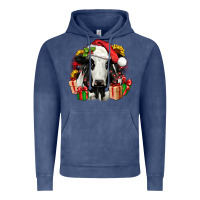 Vintage Denim christmas holstein Vintage Hoodie - JahusDesignShop