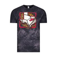 Cloud Black leopard volleyball texas map Vintage Tee - Jasminsmagicworld