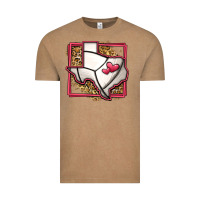 Leopard Volleyball Texas Map Vintage Tee | Teevron