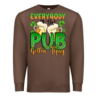 Chestnut everybody in the pub gettin tipsy Premium Sweatshirt - Artiststas