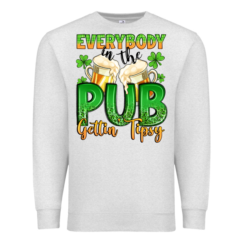 Everybody In The Pub Gettin Tipsy Premium Sweatshirt by Artiststas | Teevron