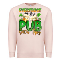 Pale Pink everybody in the pub gettin tipsy Premium Sweatshirt - Artiststas