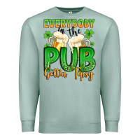 Seafoam everybody in the pub gettin tipsy Premium Sweatshirt - Artiststas