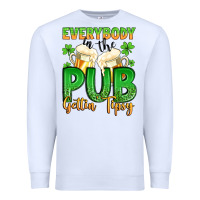 White everybody in the pub gettin tipsy Premium Sweatshirt - Artiststas