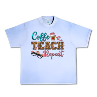 Grape Ice coffee teach repeat Urban Heavy Tee - BundleAndBundleShop
