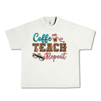 Pistachio coffee teach repeat Urban Heavy Tee - BundleAndBundleShop